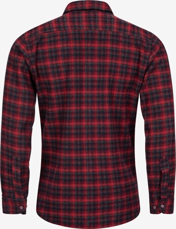 Rock Creek Regular fit Button Up Shirt in Red