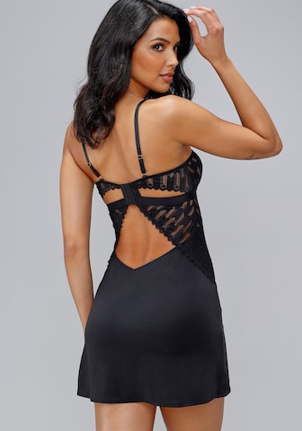 LASCANA Negligee in Black