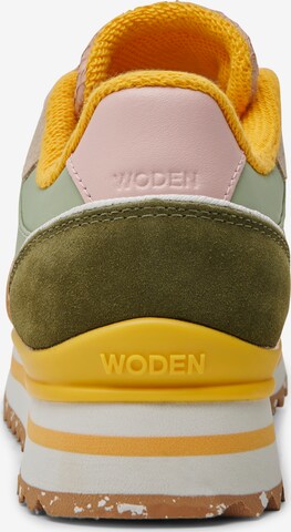 Sneaker bassa 'Nellie II' di WODEN in verde