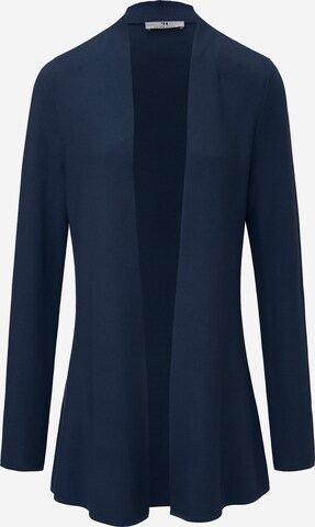 Peter Hahn Knit Cardigan in Blue: front