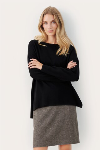 Part Two Sweater 'Klarra' in Black: front