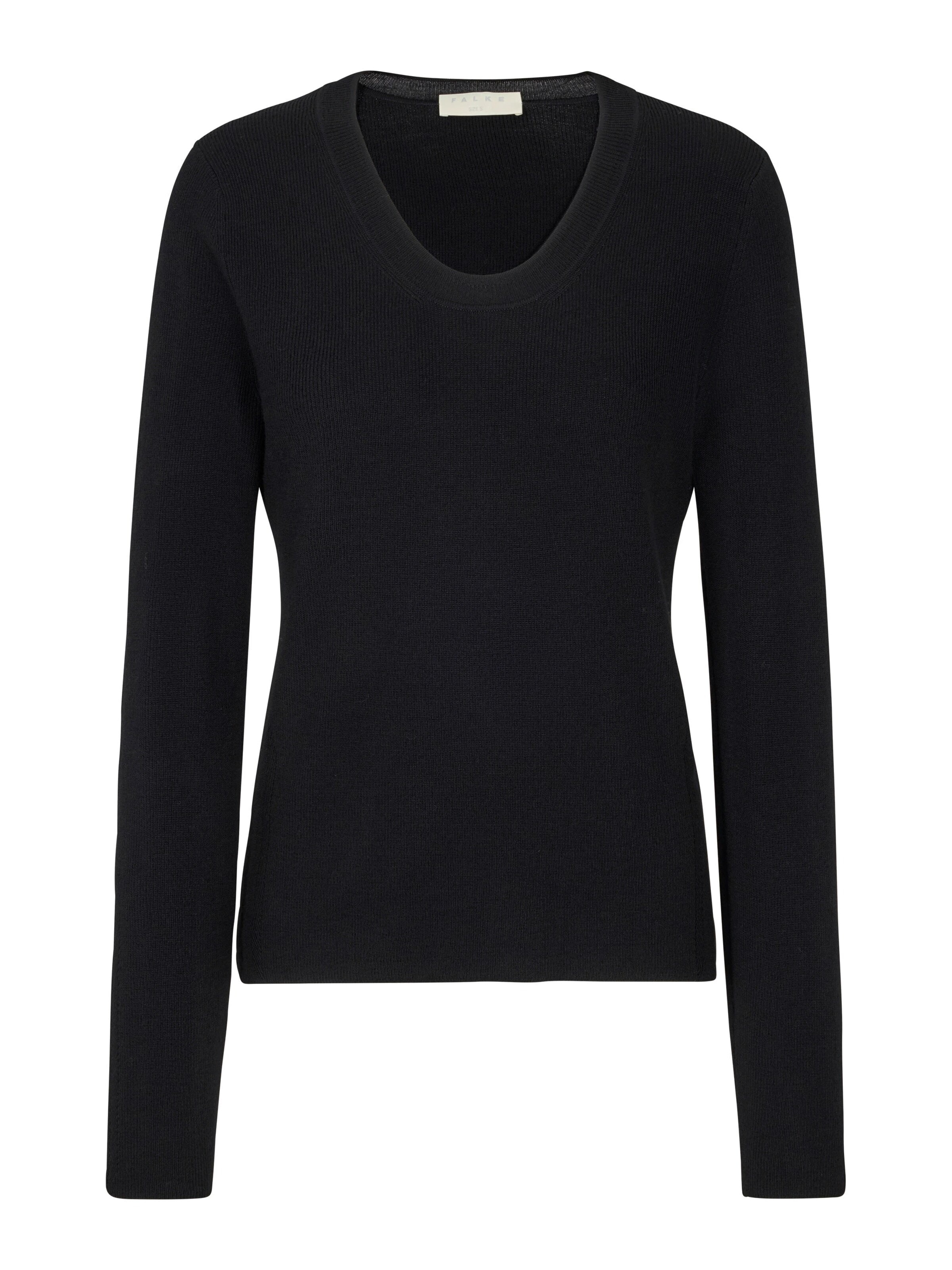 FALKE Pullover 'Ultrafine Merino Wool'‌‌ in Schwarz