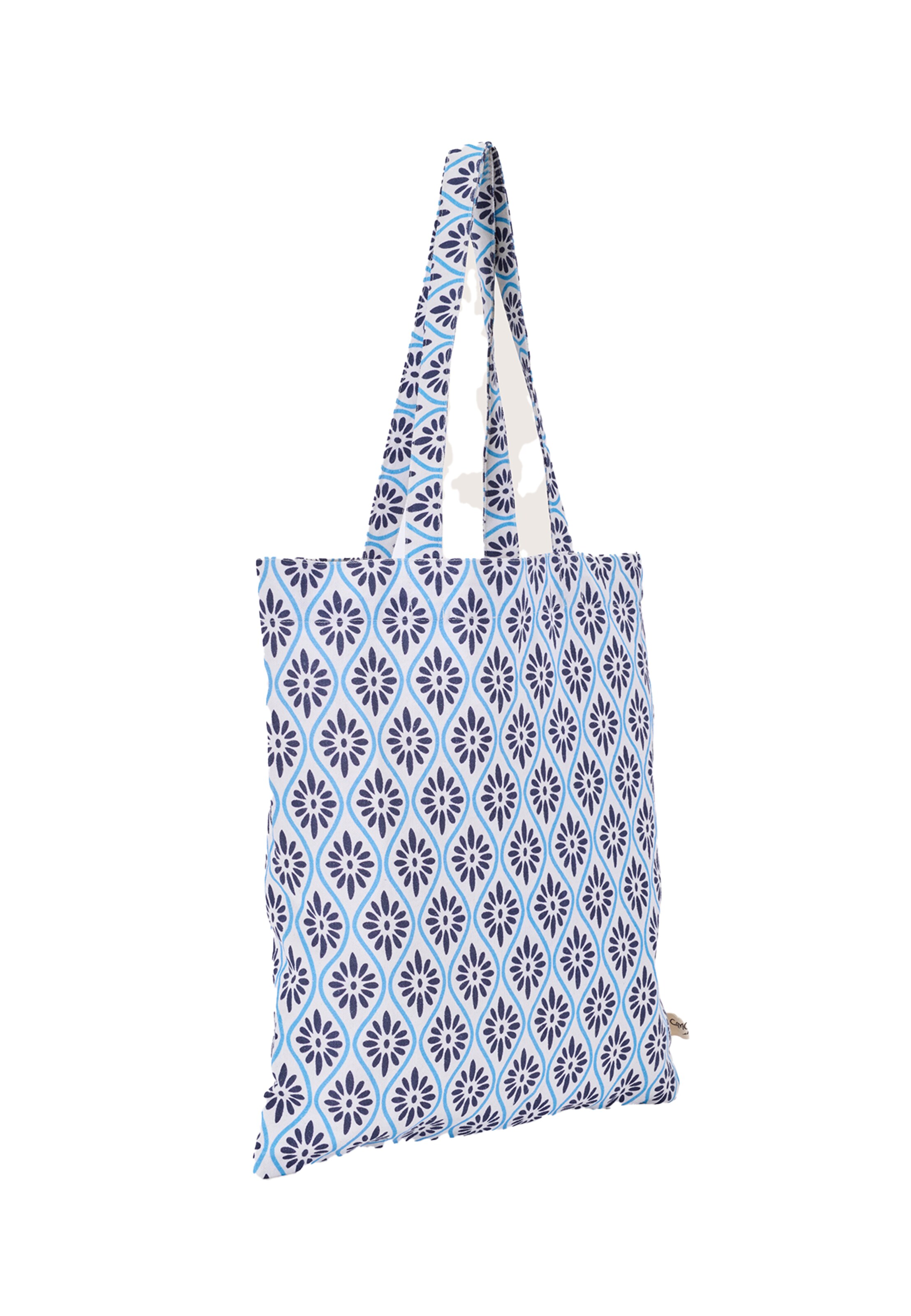 Shopper 'Betulla' di Camomilla Italia in blu: frontale