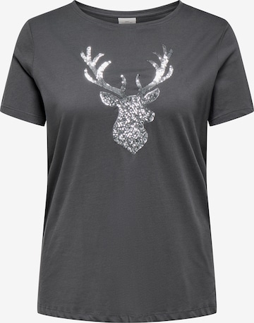 ONLY Carmakoma Shirt in Grey: front