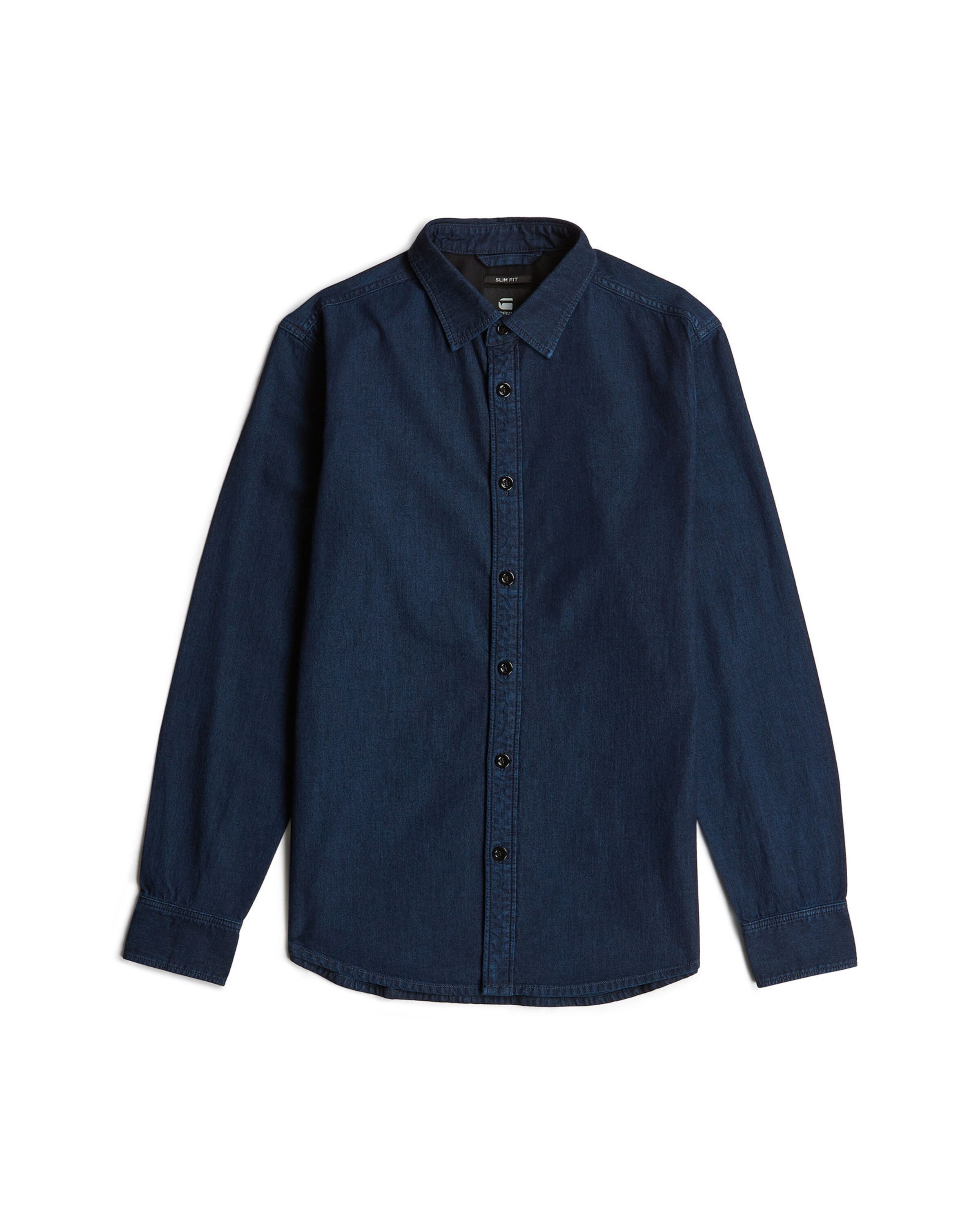 G-STAR Button Up Shirt in Blue: front