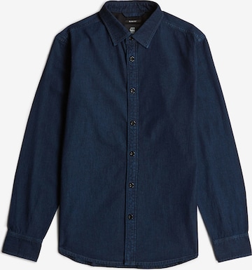 G-STAR Button Up Shirt in Blue: front