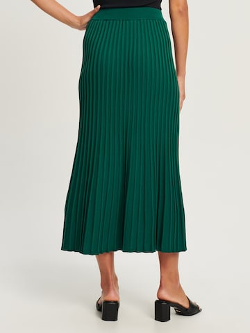 REUX Skirt 'RAY' in Green: back