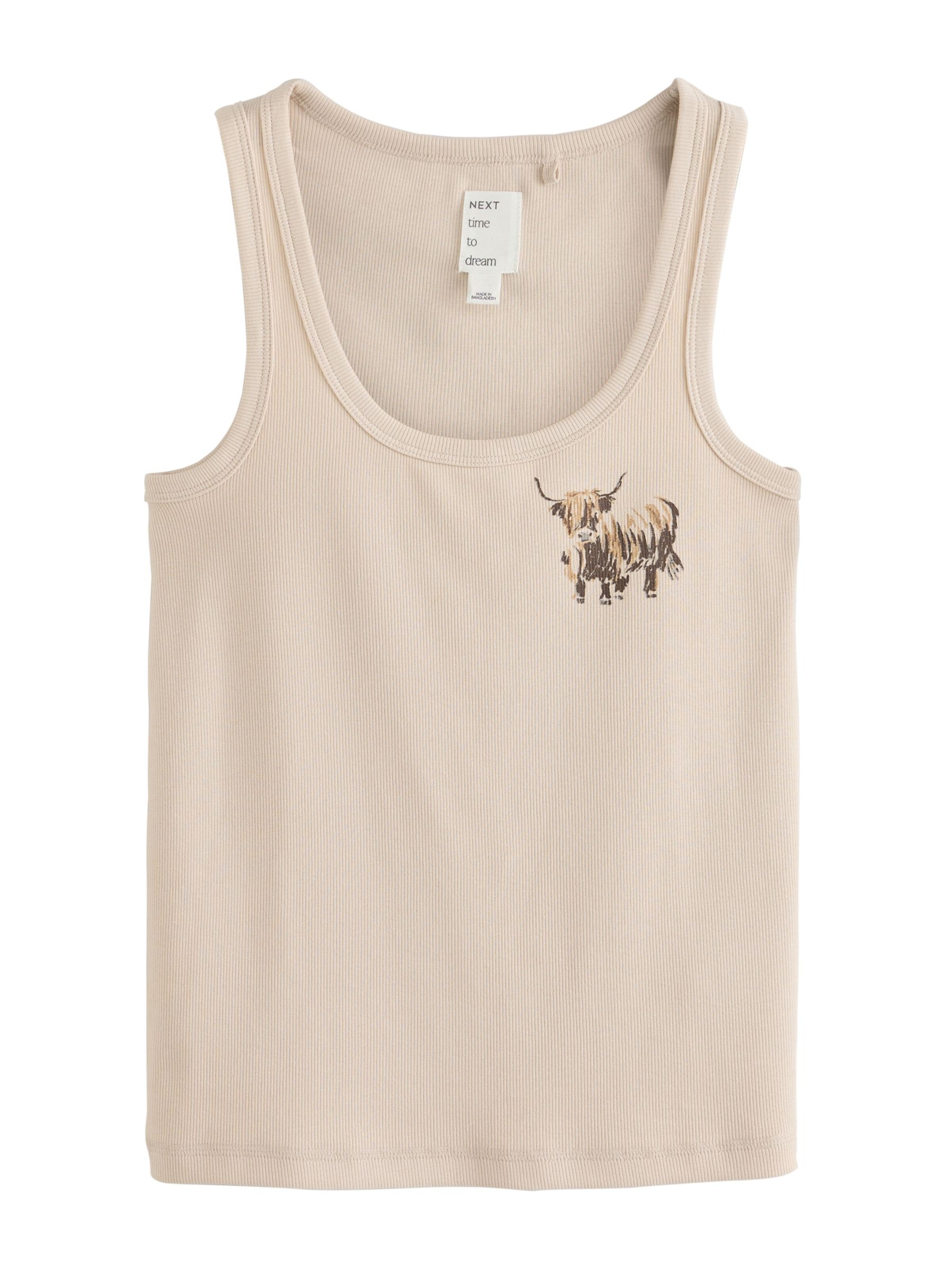 Next Short Pajama Set in Beige