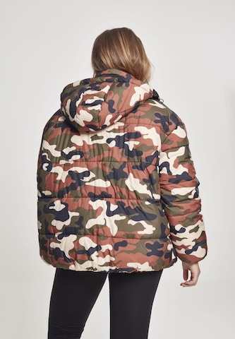 Urban Classics Winter Jacket ' Boyfriend Camo' in Mixed colors