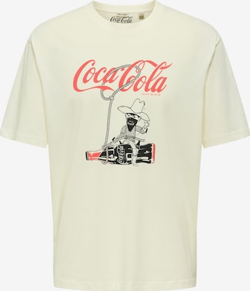 smėlio Only & Sons Marškinėliai 'ONSCOLA': priekis