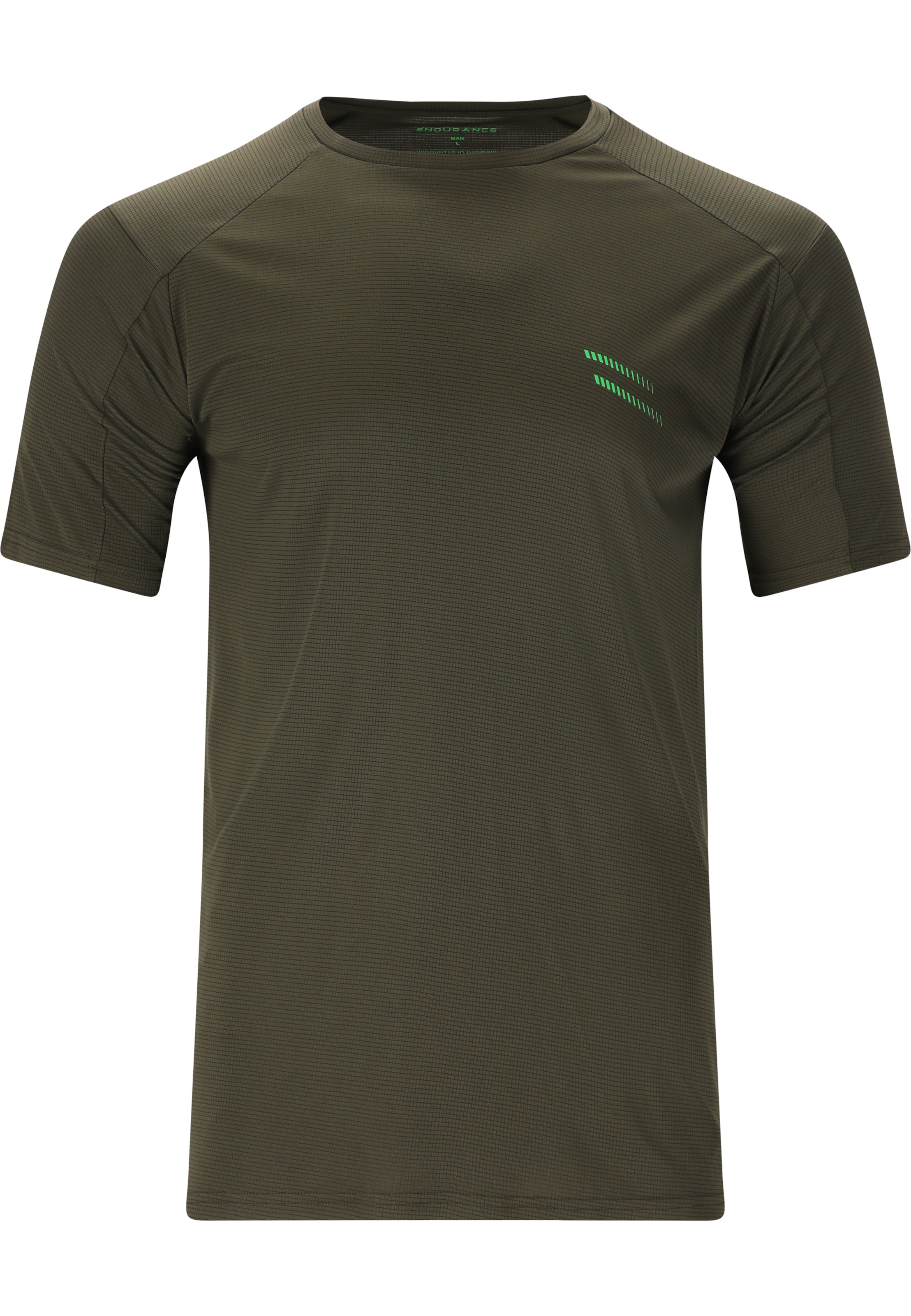 Maglia funzionale 'Hanieber' di ENDURANCE in verde: frontale