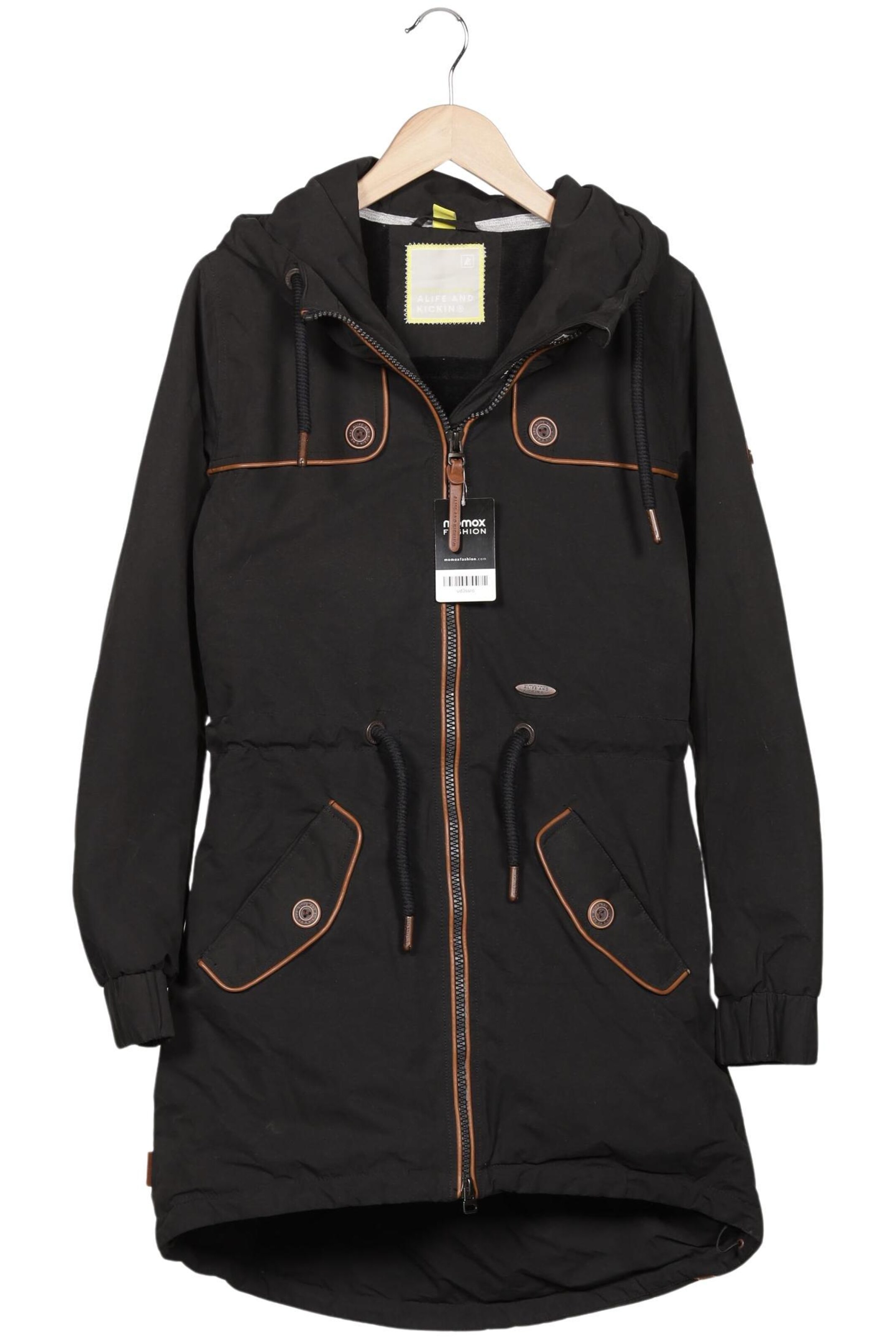 alife & kickin Jacket & Coat in M in Black: front
