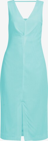 usha WHITE LABEL Summer Dress in Blue: front