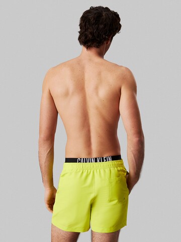 Calvin Klein Swimwear Swimming shorts 'Intense Power' in Yellow