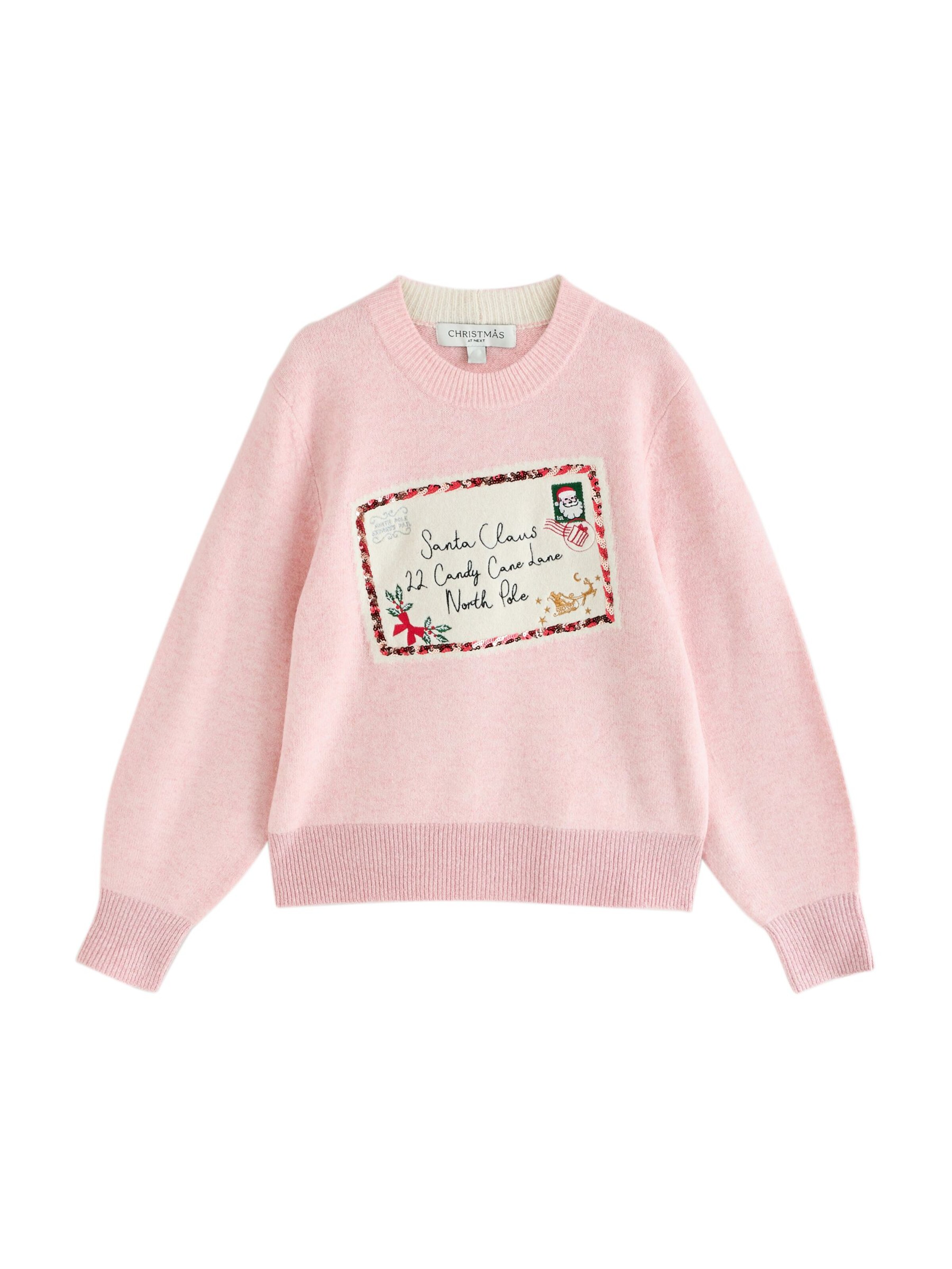 Next Sweater in Pink: front
