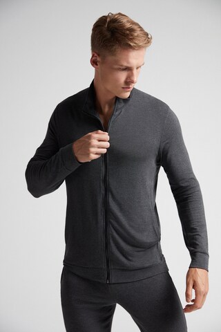 IUMAN Intimissimi Uomo Sweatjacke in Grau
