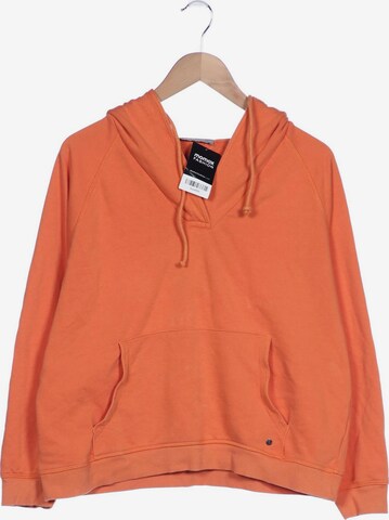 Betty & Co Sweatshirt & Zip-Up Hoodie in XXL in Orange: front