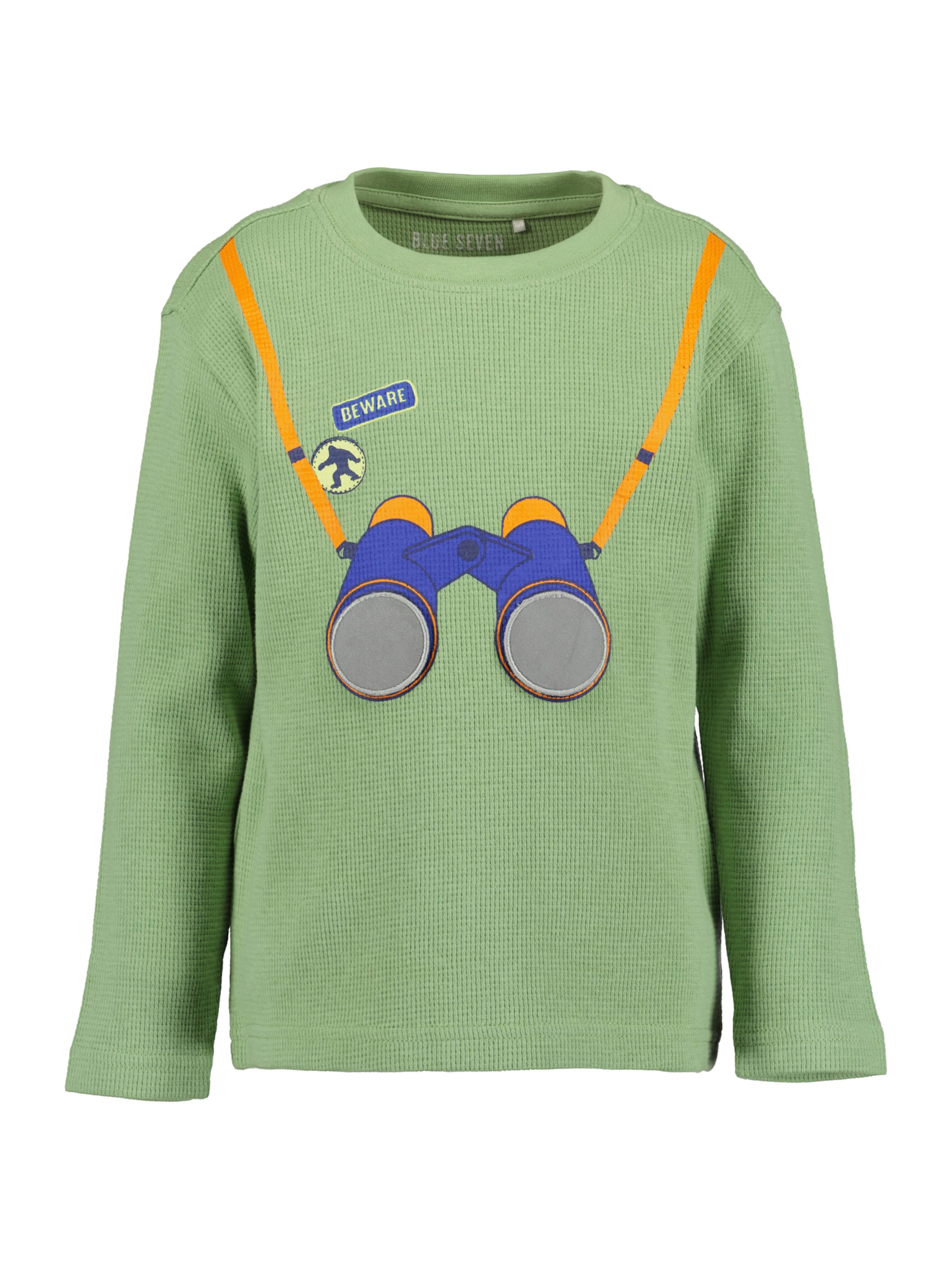 Tricou de la BLUE SEVEN pe verde: față