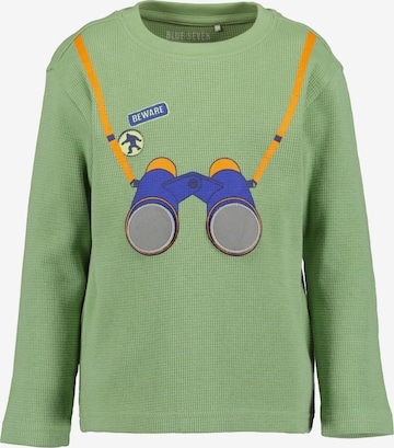 žalia BLUE SEVEN Marškinėliai: priekis