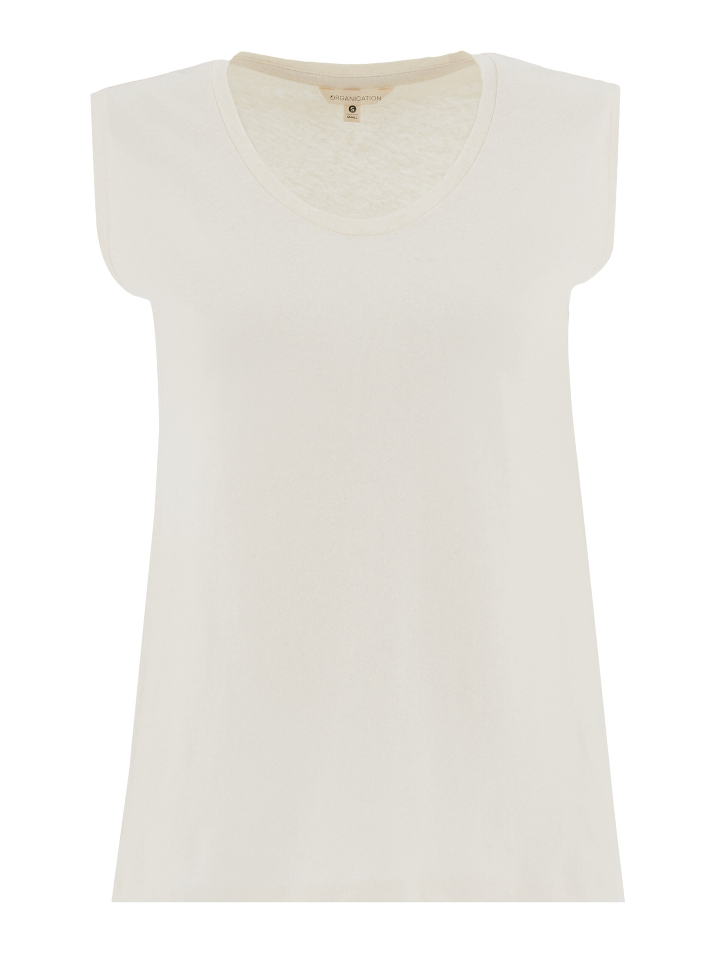 Organication Top in White: front