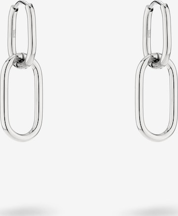 Boucles d'oreilles Liebeskind Berlin en argent : devant