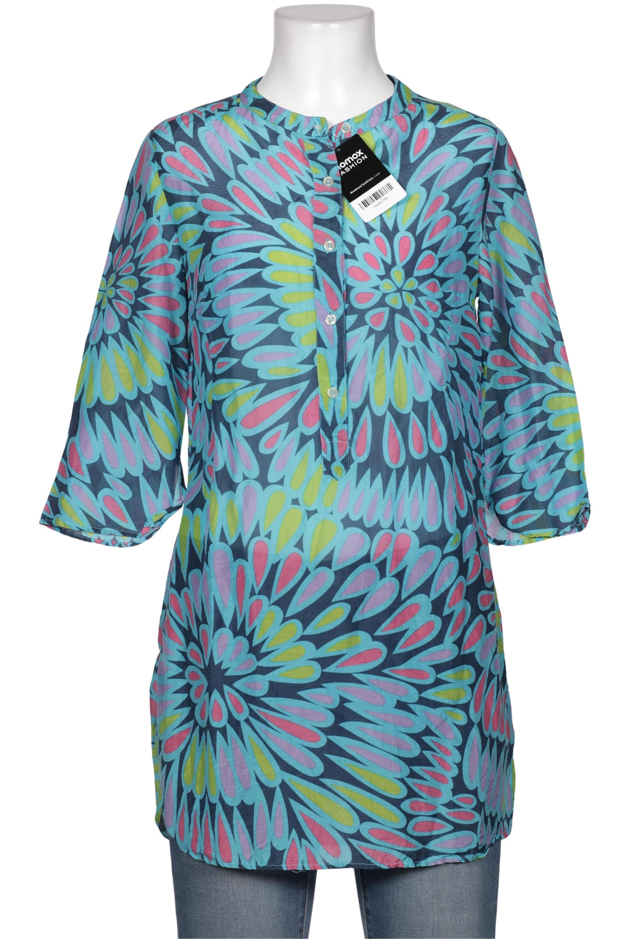 0039 Italy Bluse M in Mischfarben: Vorderseite