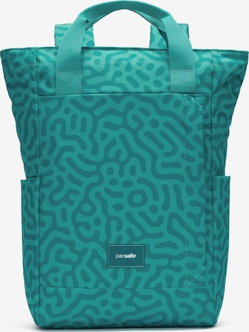 Pacsafe Rugzak in Blauw: voorkant