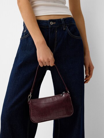 Bershka Shoulder Bag in Red