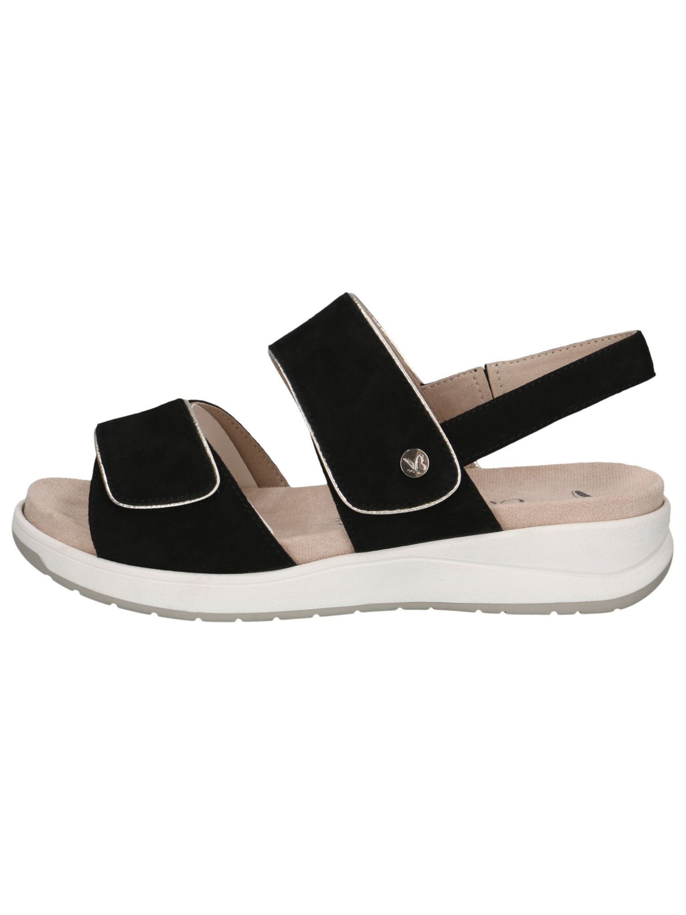 CAPRICE Sandale in Schwarz