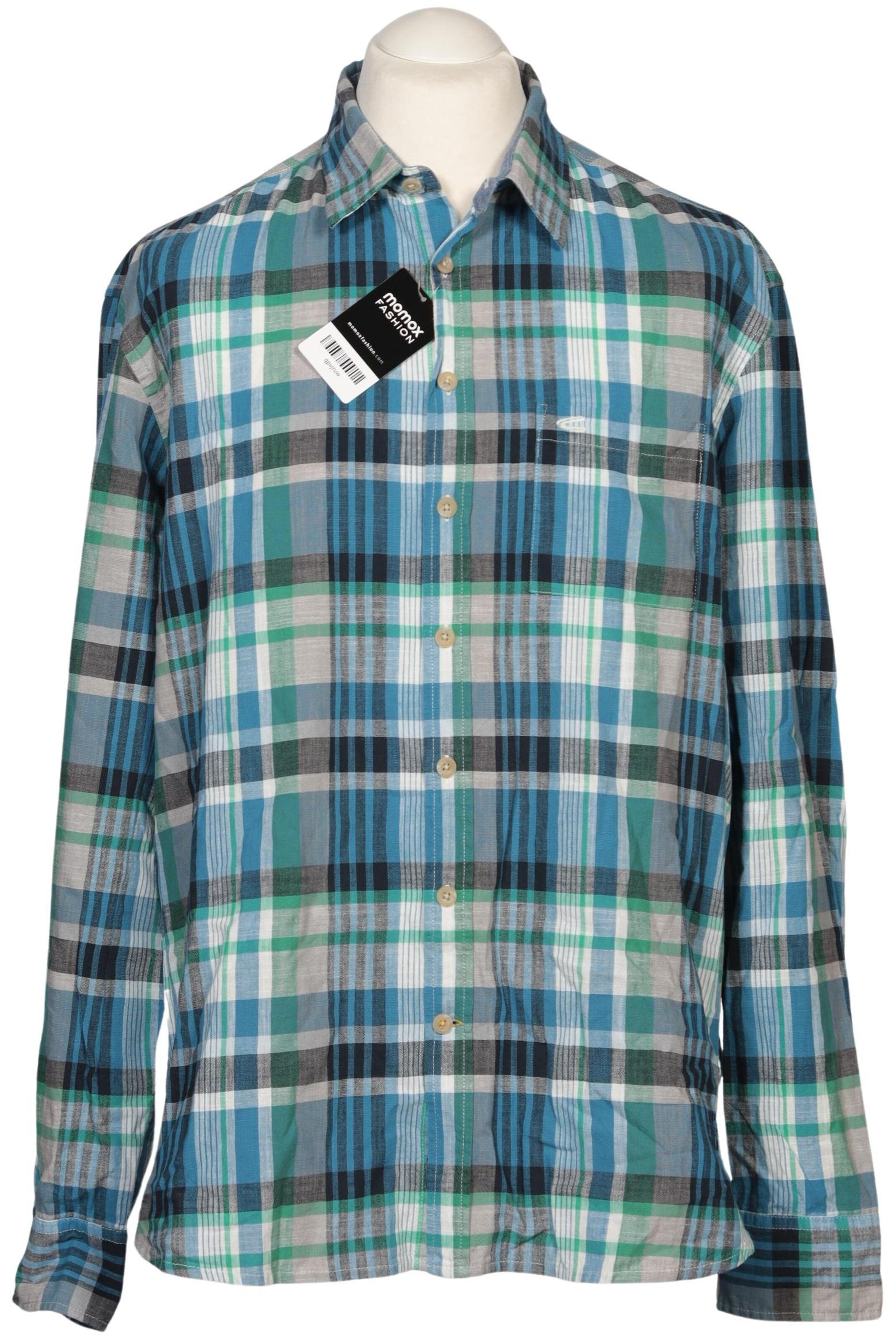 CAMEL ACTIVE Button Up Shirt in XL in Mixed colors: front