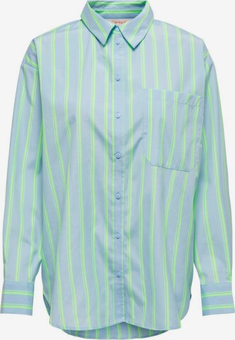 ONLY Blouse in Blauw: voorkant