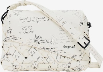 Desigual Olkalaukku värissä valkoinen: etupuoli