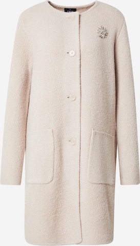 monari Pitkä neuletakki värissä ruskea: etupuoli