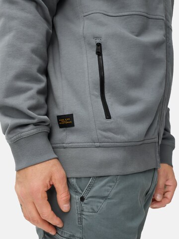 CAMEL ACTIVE Zip-Up Hoodie in Blue