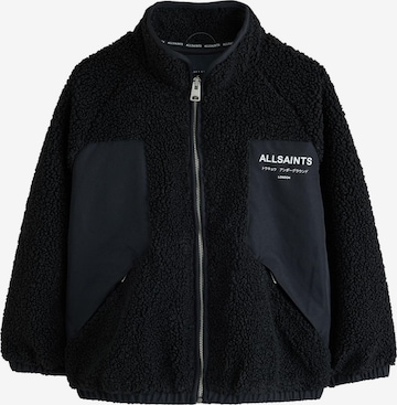 Veste en polaire 'Underground' smALLSAINTS en noir : devant