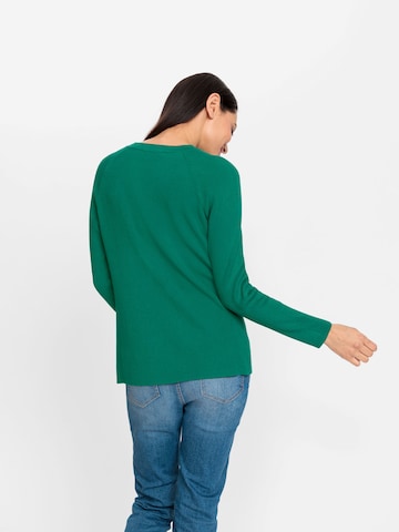 Pull-over heine en vert