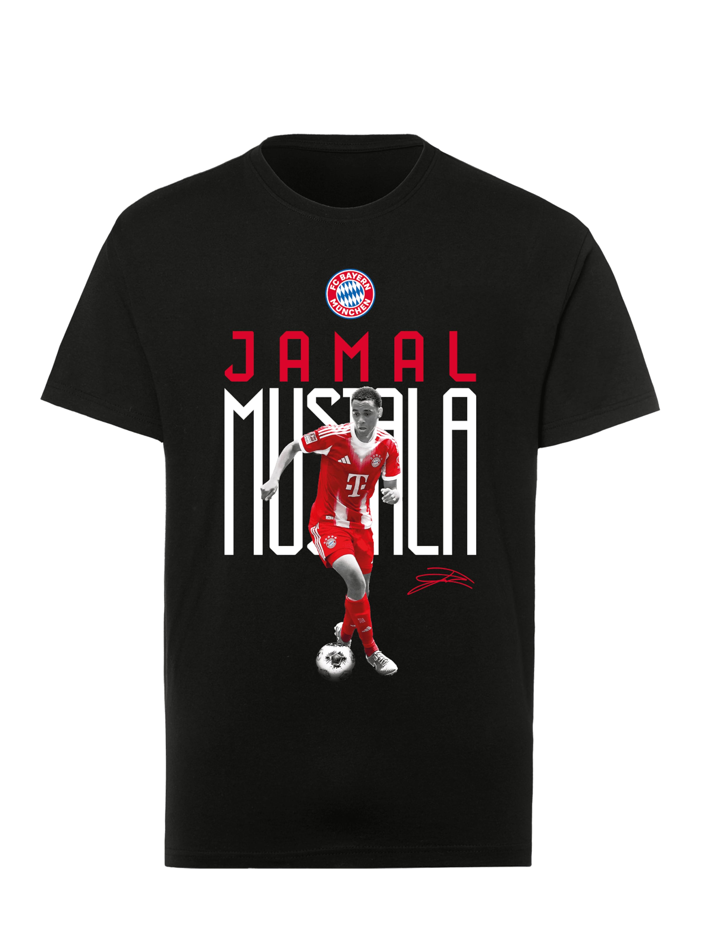 FC BAYERN MÜNCHEN Shirt in Black: front
