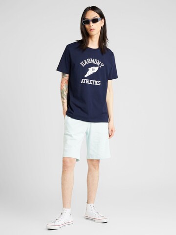 Harmony Paris Shirt '89 ATHLETICS' in Blue