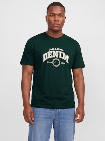 Jack & Jones Plus Shirt 'JJJam' in Green: front