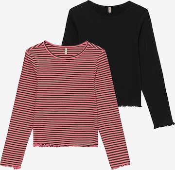 rožinė ONLY GIRLS Marškinėliai 'KOGDIXI': priekis