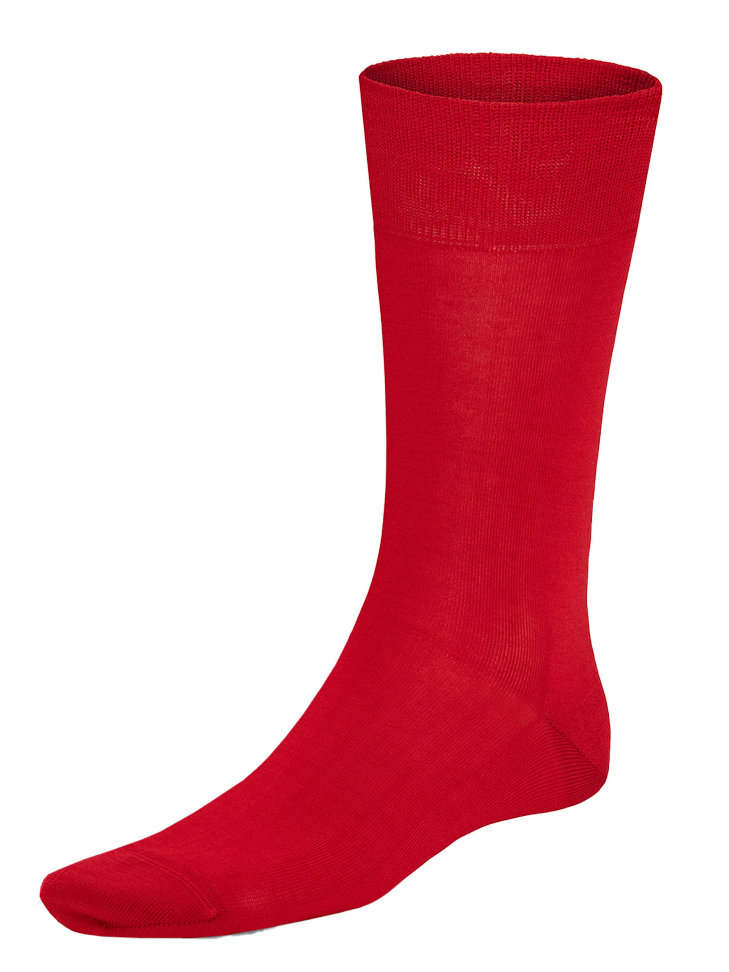 KUNERT Socken 'Clark' in Rot: Vorderseite