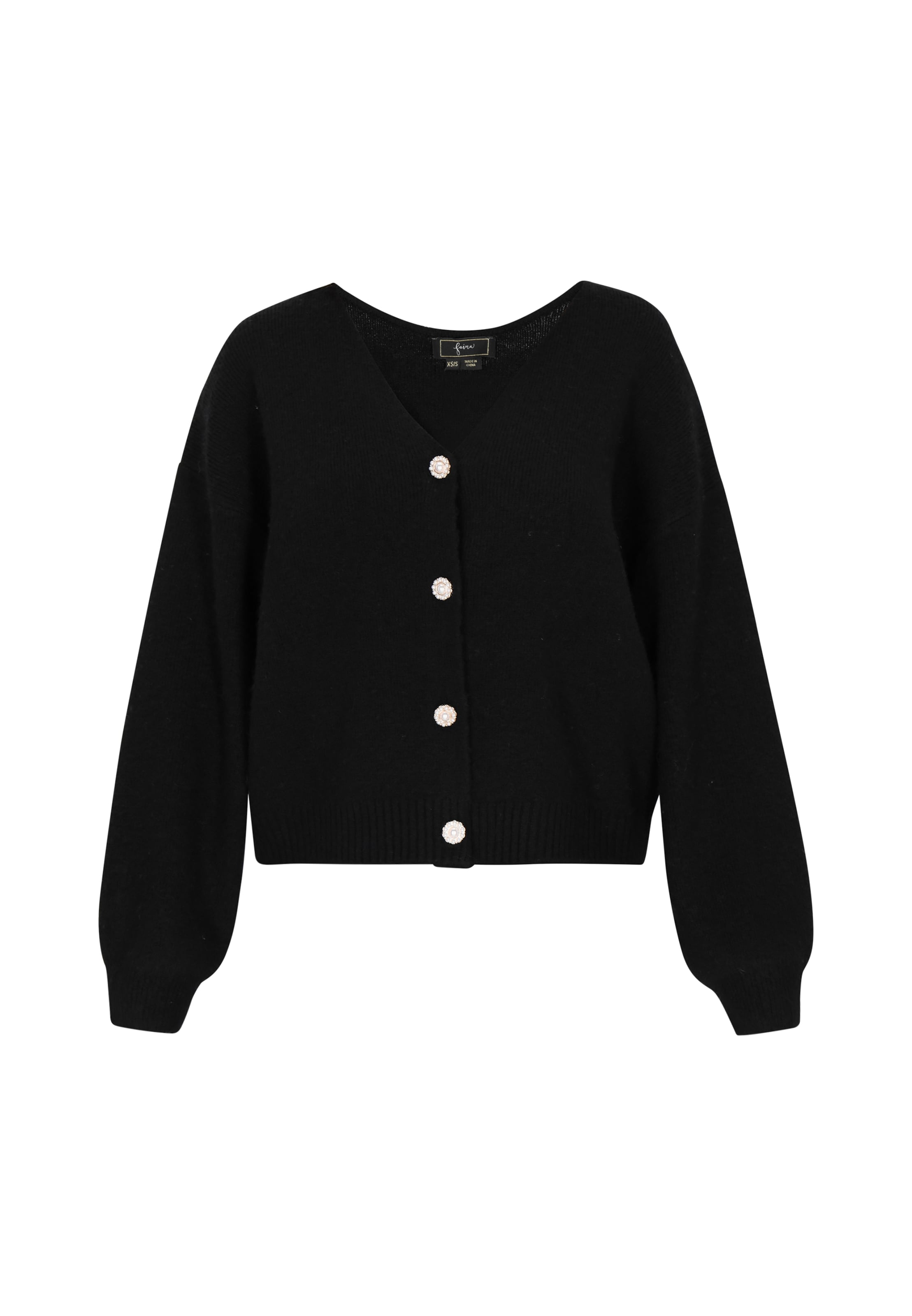 faina Maxikofta 'Fashion Look' i svart: framsida