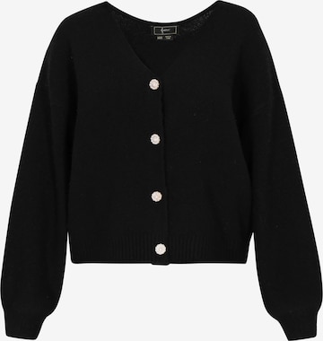 faina - Casaco de malha 'Fashion Look' em preto: frente