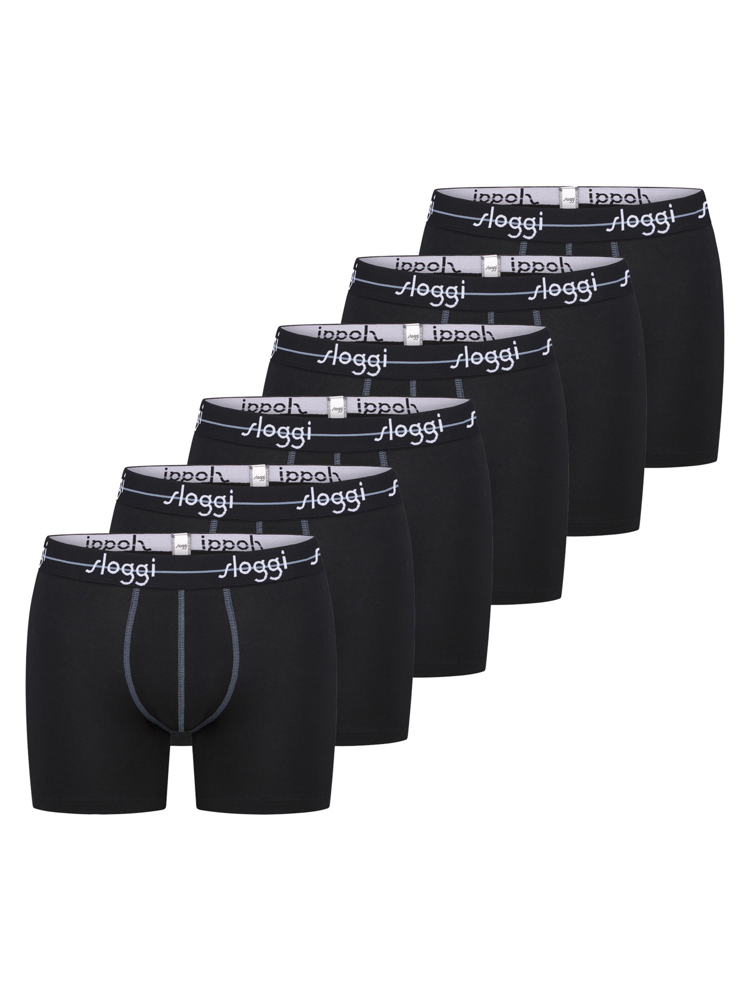SLOGGI Boxer shorts 'Start' in Black: front
