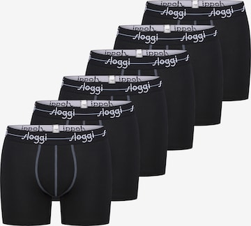 SLOGGI Boxer shorts 'Start' in Black: front