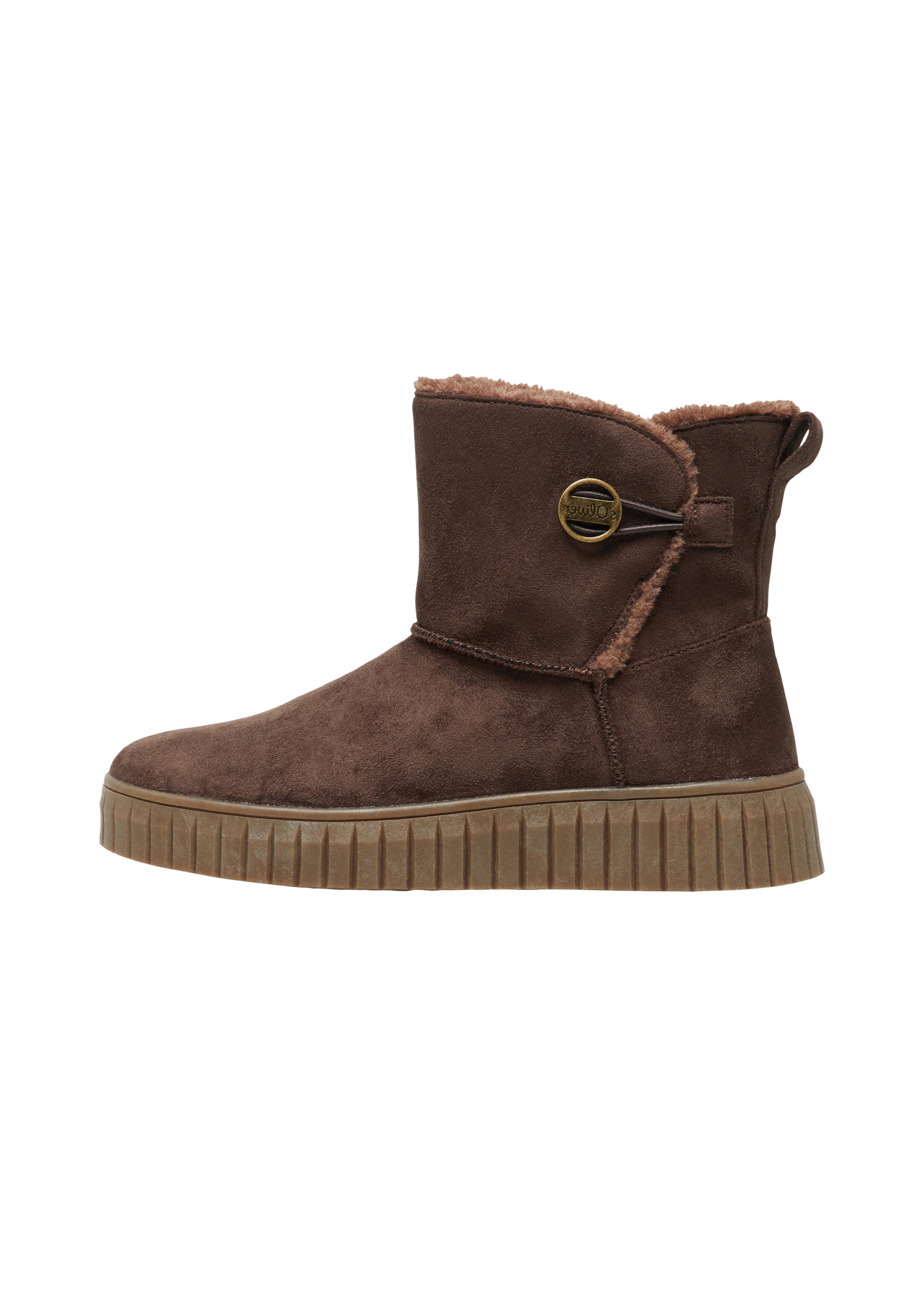 s.Oliver Boots in Braun: Vorderseite