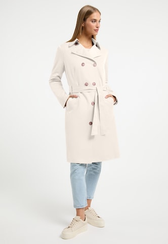 Frieda & Freddies NY Between-Seasons Coat 'Hillary Neo' in Beige: front