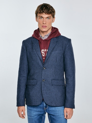 BIG STAR Comfort fit Blazer 'ARES' in Blue