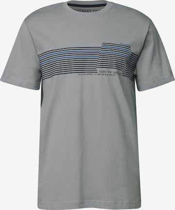 Street One MEN Shirt in Grau: Vorderseite