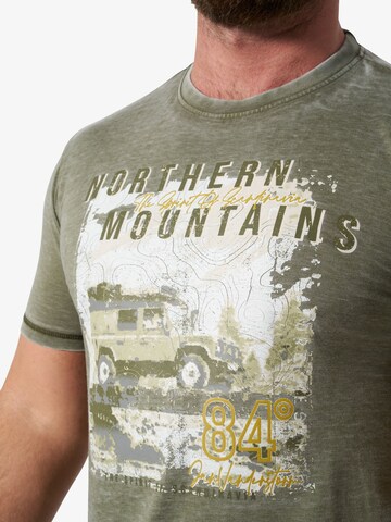 Jan Vanderstorm Shirt 'Rasik' in Green